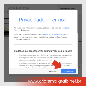 Criar Email Grátis GMAIL- Passo a Passo - gmail login