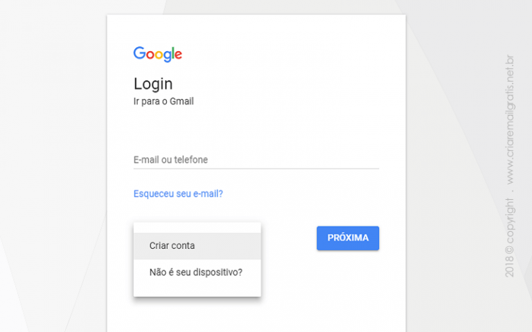 os mail for gmail account